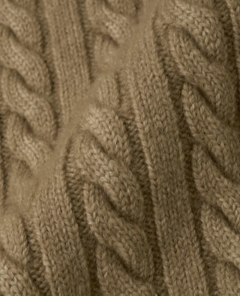 【CURRENTAGE/カレンテージ】Tilden knit 詳細画像 キャメル 13