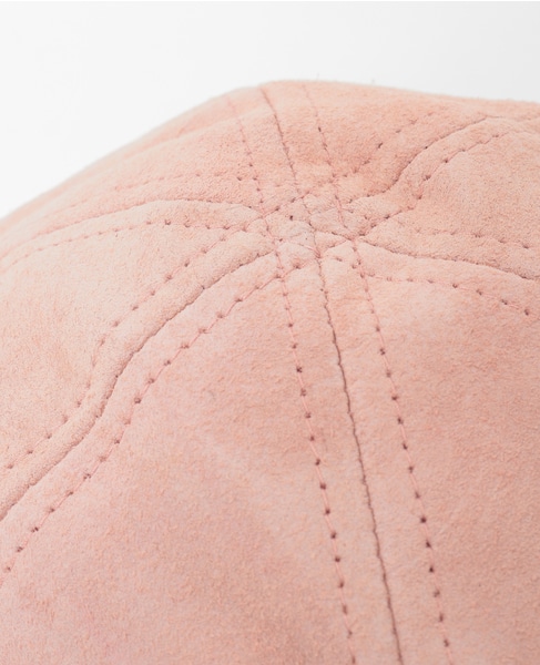 【CURRENTAGE/カレンテージ】Leather hat 詳細画像 ピンク 5