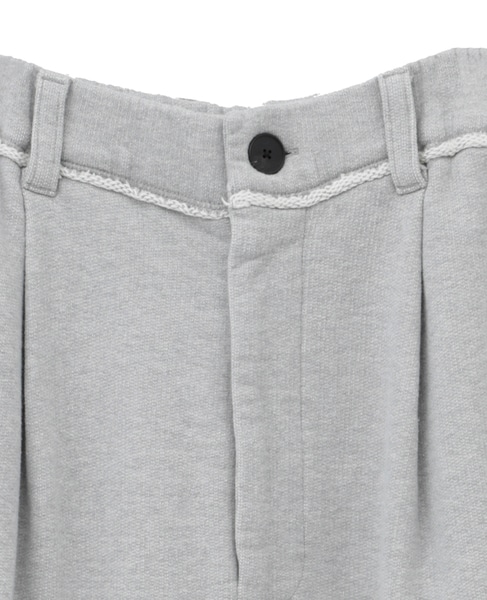 【CURRENTAGE/カレンテージ】Detachable  sweat pants 詳細画像 グレー 3