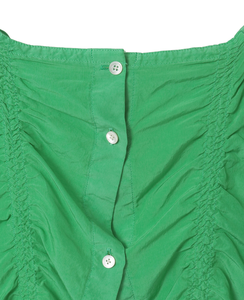 Piece Dyeing Cupra Blouse 詳細画像 グリーン 9