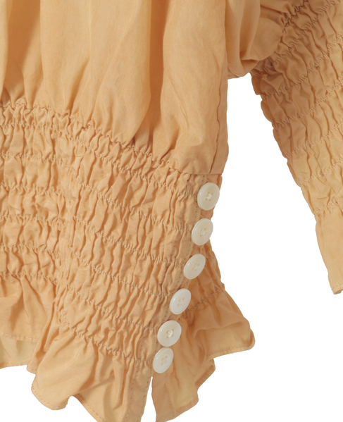 Piece Dyeing Cupra Blouse 詳細画像 ベージュ 5