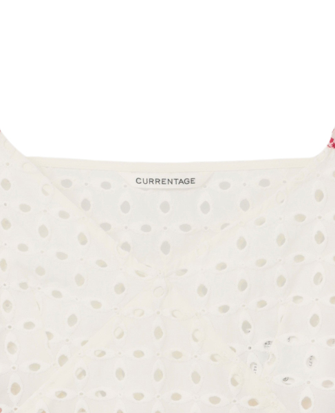 Embroidery Layared Blouse 詳細画像 ホワイト 3