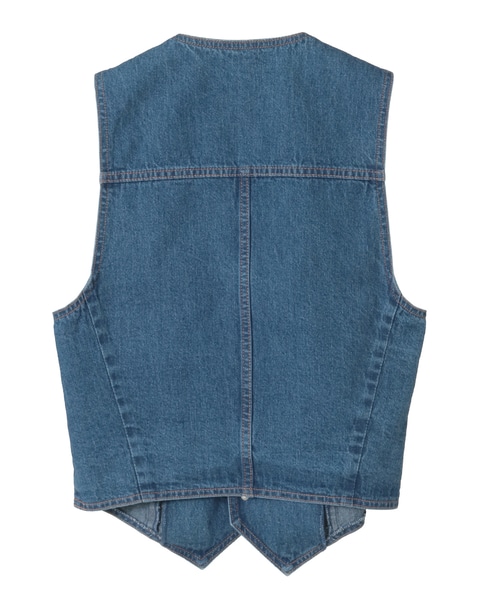 Denim Jilet 詳細画像 インディゴブルー 2