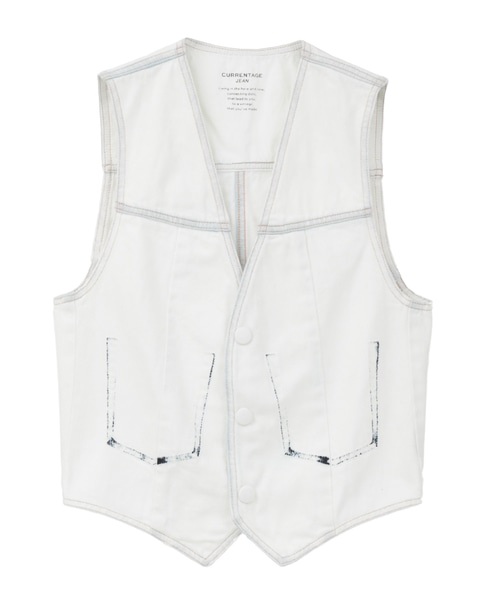 Denim Jilet 詳細画像 ホワイト 1