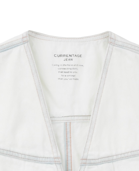 Denim Jilet 詳細画像 ホワイト 3