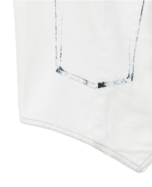 Denim Jilet 詳細画像 ホワイト 5