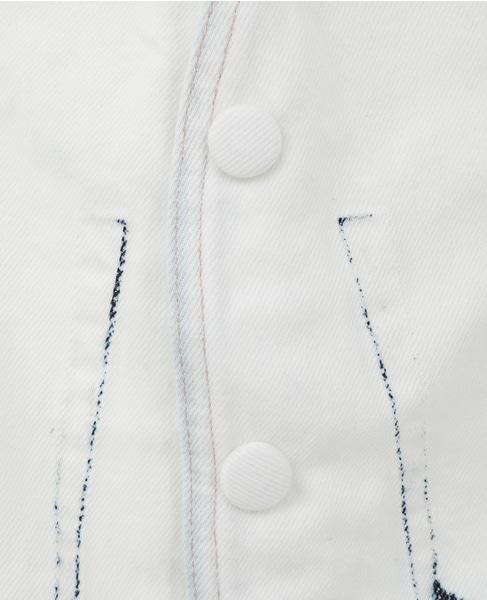 Denim Jilet 詳細画像 ホワイト 6