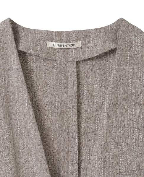 No Collar Jacket 詳細画像 ベージュ 3