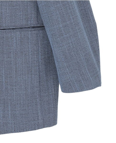 No Collar Jacket 詳細画像 ブルー 4