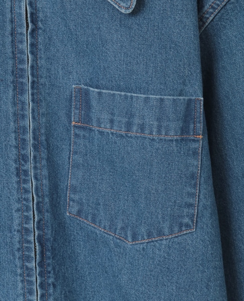 【CURRENTAGE/カレンテージ】Denim Jacket 詳細画像 インディゴブルー 4