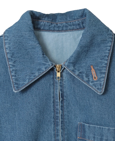 【CURRENTAGE/カレンテージ】Denim Jacket 詳細画像 インディゴブルー 9