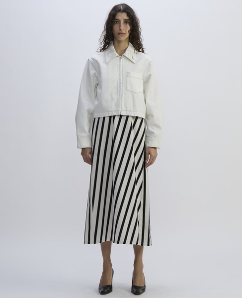 【CURRENTAGE/カレンテージ】Denim Jacket 詳細画像 ホワイト 3