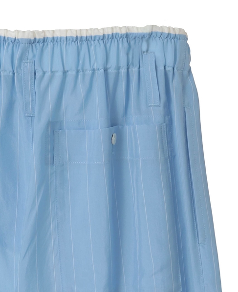 【CURRENTAGE/カレンテージ】TYPEWRITER PANTS 詳細画像 ブルー 9