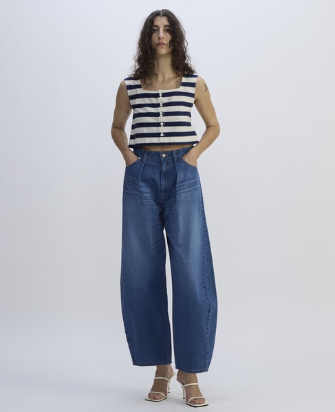 Denim Barrel Pants 詳細画像 インディゴブルー 1
