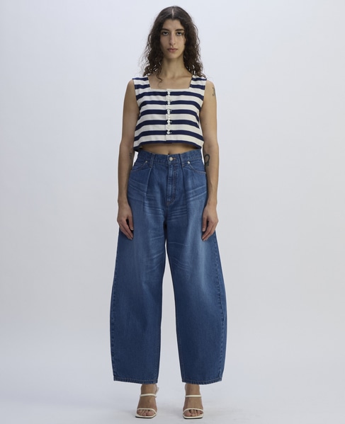 Denim Barrel Pants 詳細画像 インディゴブルー 2