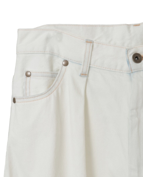 Denim Barrel Pants 詳細画像 ホワイト 11