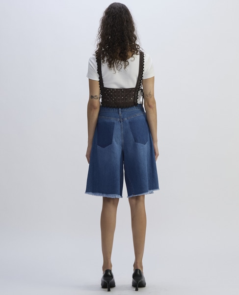 Denim Short Pants 詳細画像 インディゴブルー 3