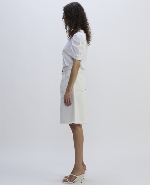 Denim Short Pants 詳細画像 ホワイト 15