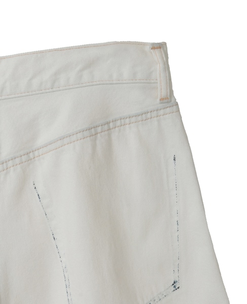 Denim Short Pants 詳細画像 ホワイト 19