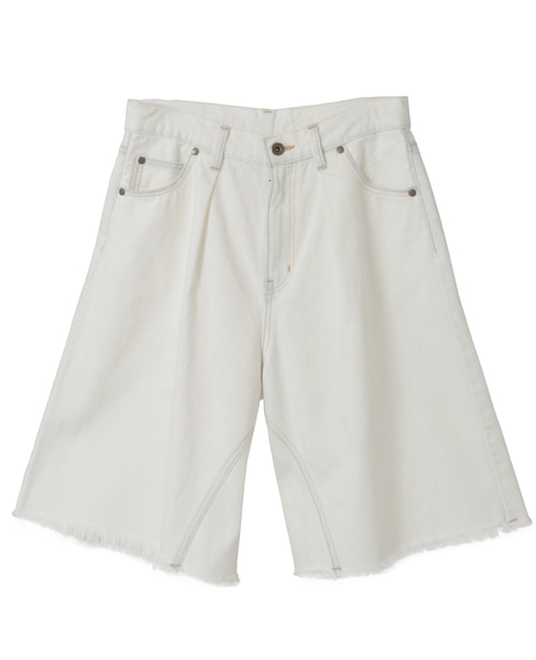 Denim Short Pants 詳細画像 ホワイト 20
