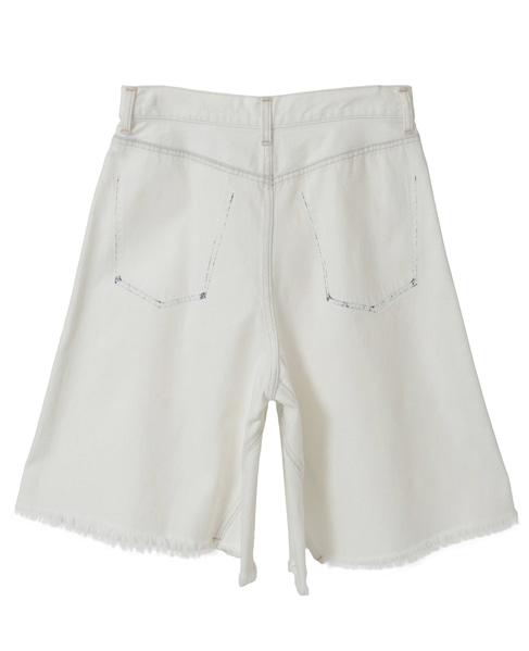 Denim Short Pants 詳細画像 ホワイト 21