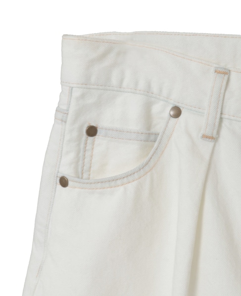 Denim Short Pants 詳細画像 ホワイト 24