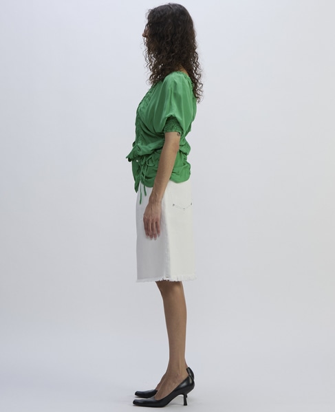 Denim Short Pants 詳細画像 ホワイト 4