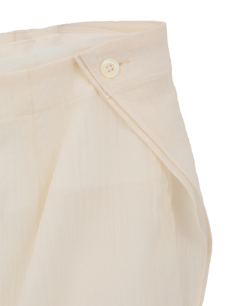 Bicolor Easy Pants 詳細画像 ホワイト 4