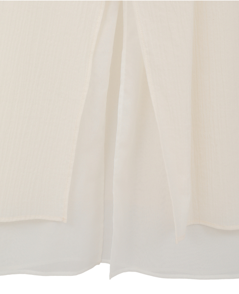 Bicolor Easy Pants 詳細画像 ホワイト 7