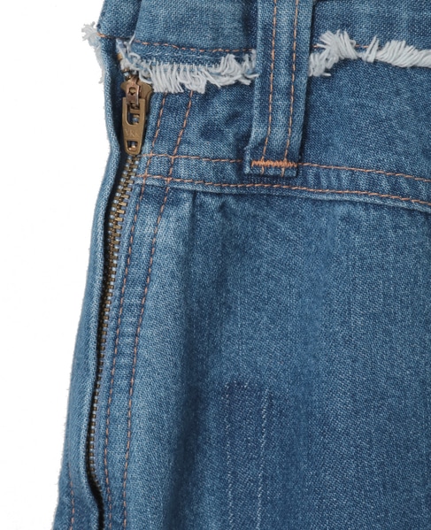 Denim Skirt 詳細画像 インディゴブルー 5