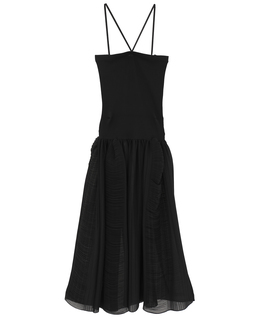 Tube Top Pleats Dress