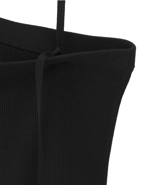 Tube Top Pleats Dress 詳細画像 ブラック 5