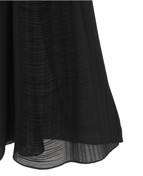 Tube Top Pleats Dress 詳細画像 ブラック 6