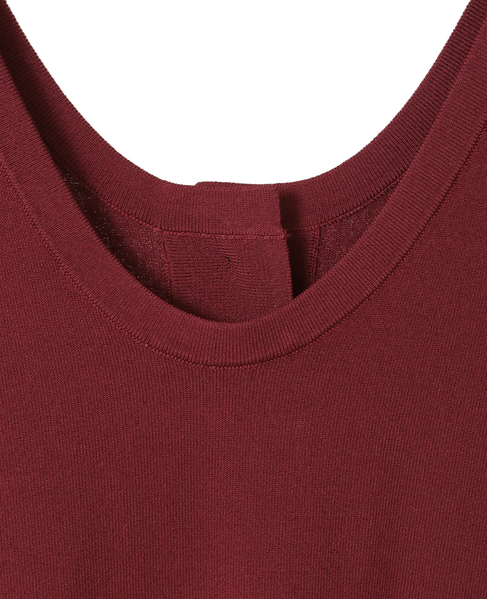 Front Boutton Knit Tank top 詳細画像 レッド 4