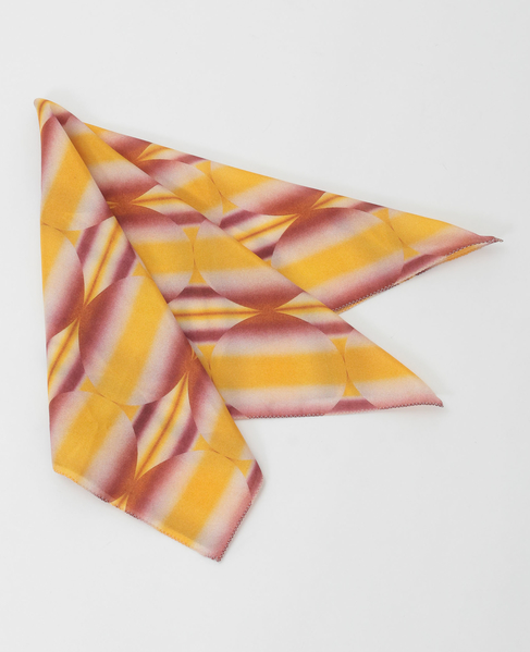 Silk Scarf 詳細画像 イエロー 1