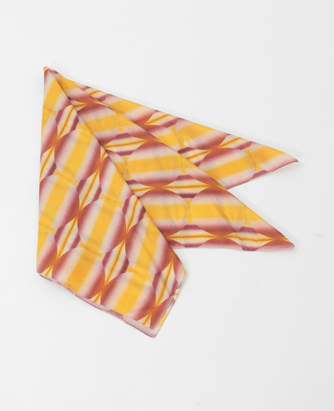 Silk Scarf 詳細画像 イエロー 2