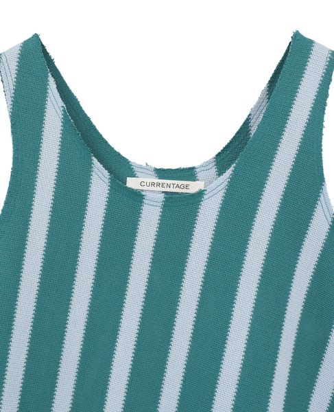 RusselStripeTankDress 詳細画像 グリーン 3
