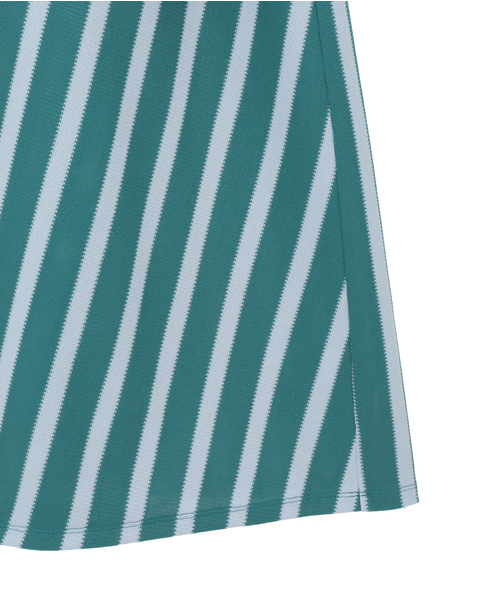 RusselStripeTankDress 詳細画像 グリーン 5