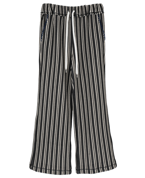 Knitting Russell Jersey Stripe Pants   詳細画像 ブルー 1
