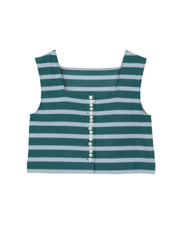 Russell Stripe  Jersey Top