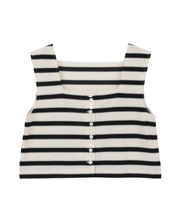 Russell Stripe  Jersey Top