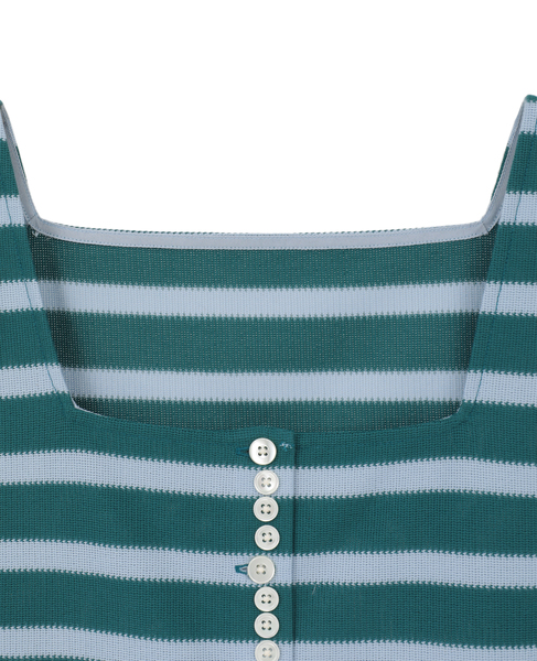 Russell Stripe  Jersey Top 詳細画像 グリーン 3