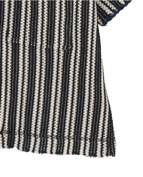 Knitting Russell Jersey Stripe Blouse 詳細画像 ブルー 5