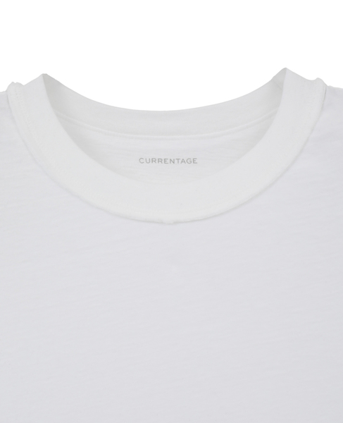 Organic Cotton Jersey Gather Cut And Sew 詳細画像 ホワイト 3