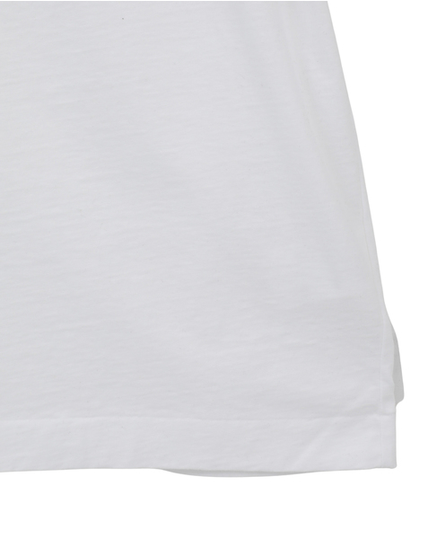 Organic Cotton Jersey Gather Cut And Sew 詳細画像 ホワイト 5