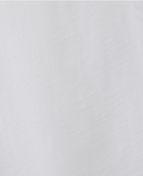 Organic Cotton Jersey Gather Cut And Sew 詳細画像 ホワイト 6