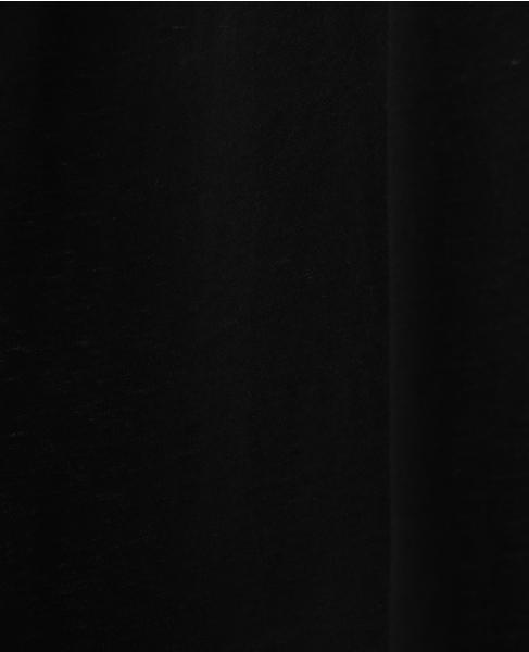 Organic Cotton Jersey Drawstring Cut And Sew 詳細画像 ブラック 7