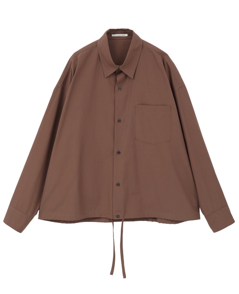 Typewriter Shirt Blouson 詳細画像 ブラウン 1