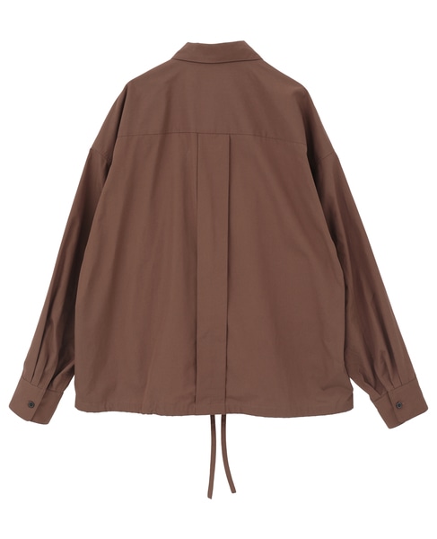 Typewriter Shirt Blouson 詳細画像 ブラウン 2