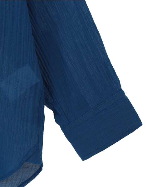 PATHAGE SHIRT 詳細画像 ブルー 4